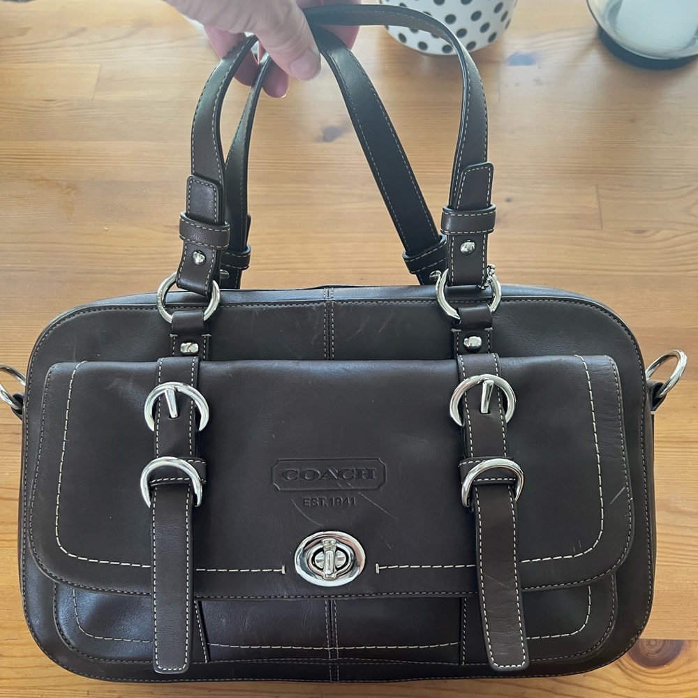Coach Chelsea Leather Satchel - G0926-F14017